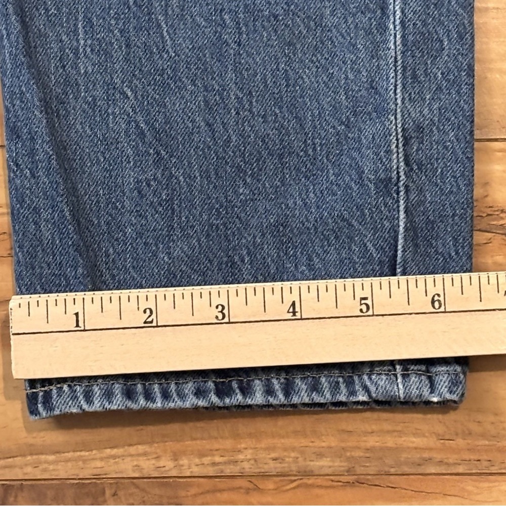 Polo Ralph Lauren Womens 26 Avery Boyfriend Blue Jeans Cottagecore Patchwork - Picture 13 of 13